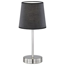 Wofi LED Tischleuchte Cesena Schwarz 5W = 40W E14 470lm 2700K & 4000K Schalter