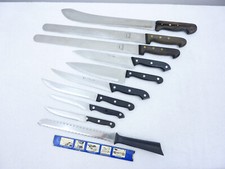 Konvolut an Vintage Fleischermesser Metzgermesser aus Fleischerei Räumung