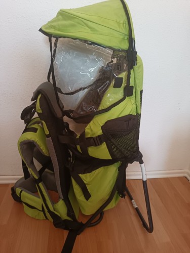 Babytrage kraxe mit regendach - babytrage/,
