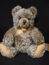 Steiff Teddy " Zotty " mit Knopf i m Ohr. 44 cm  braun 7681