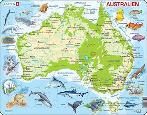 Puzzle australien - t.),