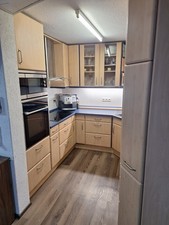 Hochwertige Wellmann Einbauküche in U - Form