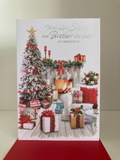 Weihnachtskarte Schwester und