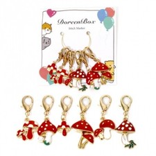 6 Maschenmarkierer Fliegenpilz