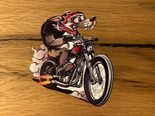 RAT Biker Aufkleber Vintage