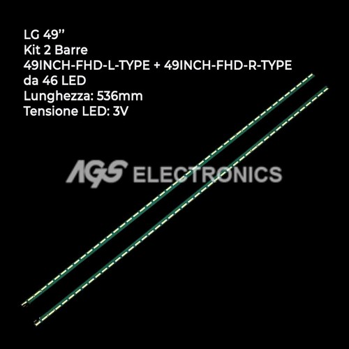 Kit barres von led - tv, lg