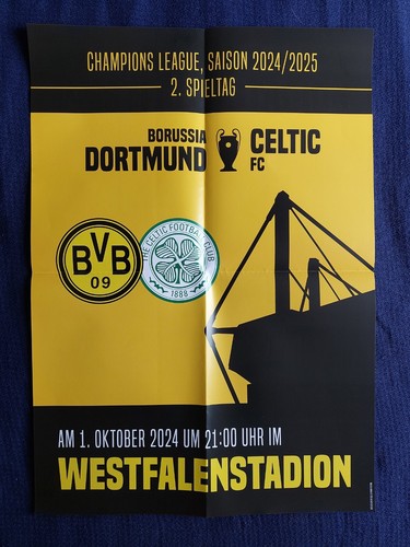 Spielplakat poster bvb - spielplakat,
