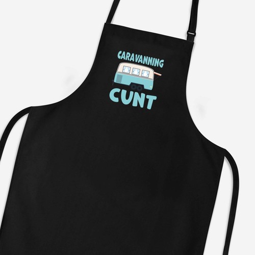 Caravaning schürze - c*nt,