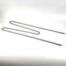 KLEINESDAR Heizelement Rundrohrheizkörper Heizschlange 2250W 240V Ø:8,5mm, used