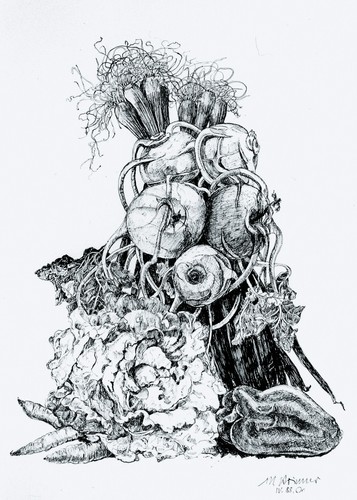 Kohlrabi gemüse - kohlrabi,