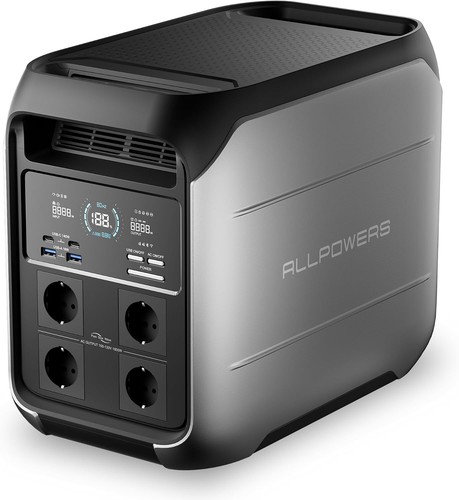 Allpowers 1800w 1024wh ragbare - 1024wh,