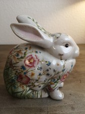 Porzellan Figur Hase Skulptur