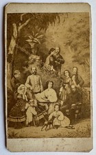 orig. CDV Foto Elisabeth Sissi