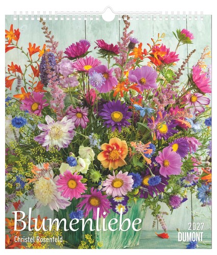 Blumenliebe 2027 wandkalender - blumenliebe,