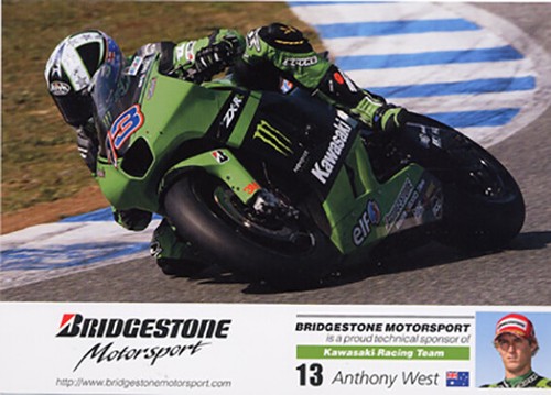 Kawasaki racing team anthony - racing,