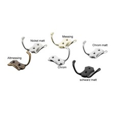 Kleiderhaken Garderobenhaken Haken Wandhaken Huthaken Hut Wangarderobe Stahl