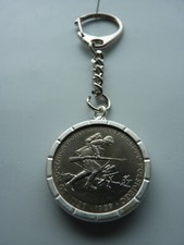 Schlüsselanhänger  500 Zlotych 1989 Polen 50 Jahrestag d Einmarsches i Polen