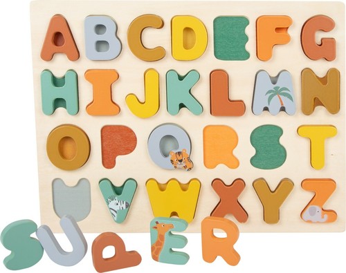 Holz puzzle buchstaben lernen - puzzle,