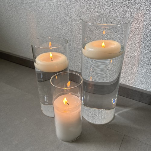 Deko glaszylinder vase 3er - deko,