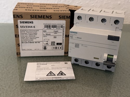 Siemens 5sv3344 schalter - siemens, fi-schalter