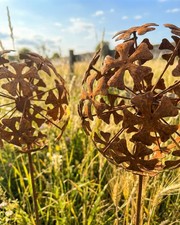 Gartenstecker Edelrost –