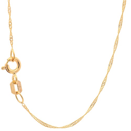 Goldkette singapurkette - goldkette,