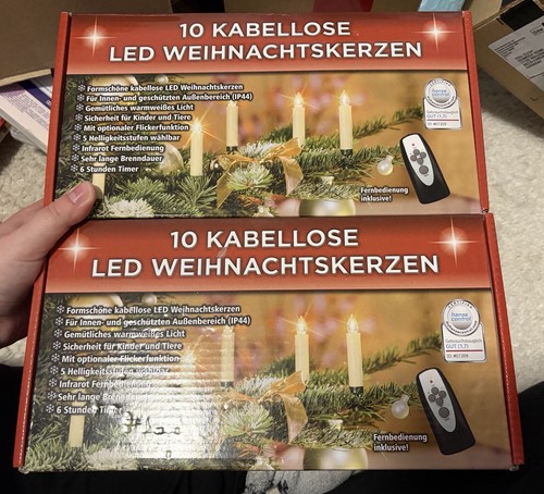Kabellose led - 2x,