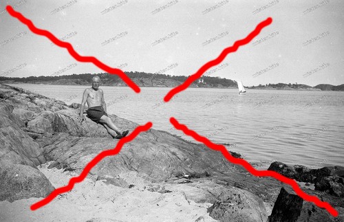 Negativ-Grimstad-Agder-Norwege