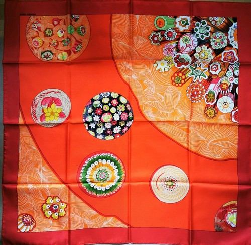 Hermes seidentuch silk scarf - hermes,