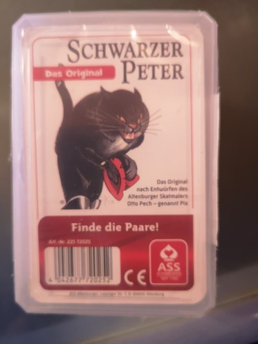 Ass schwarzer peter motiv - schwarzer,