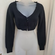 Schwarze Angora Cover Up