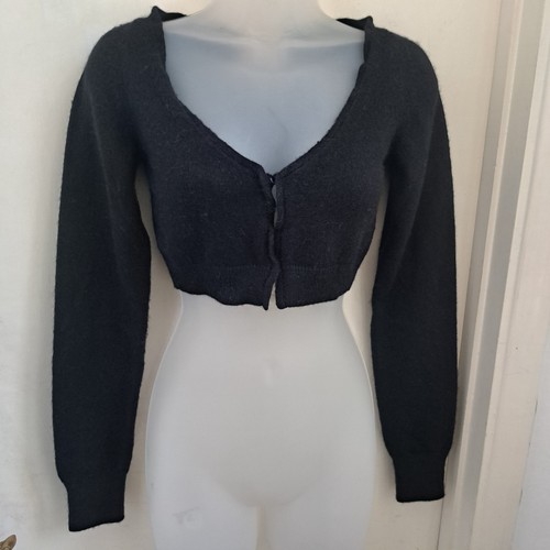 Schwarze angora cover - cover, up