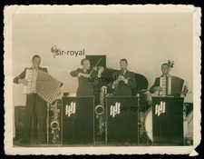 Ahlbeck Heringsdorf 1936 - Kapelle Henry Herold - Usedom 1930er - Foto 12x9cm