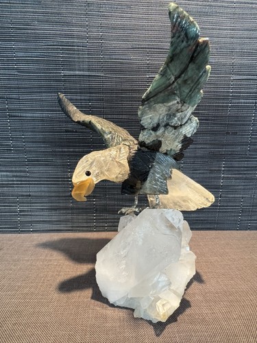 Edelstein adler 19cm höhe - edelstein,
