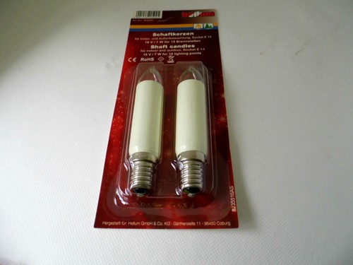 Ersatzkerzen 16v 2stk - 7w,,