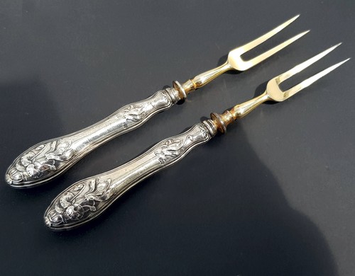 Jugendstil besteck silber 800 - besteck,