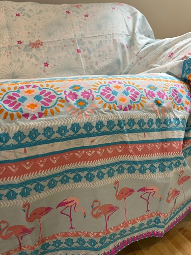 Flamingo überwurf sofa - „flamingo“,