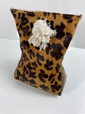 Türstopper / Doorstop aus Kuhfell Gepard ca. 1,8 KG