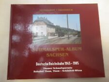 Schmalspur- Album Sachsen DR 1945- 1978 Thumer Schmalspurnetz Thum Schönfeld DDR
