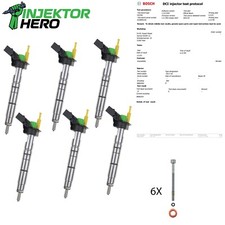 6x 0445116026 Bosch Injektor