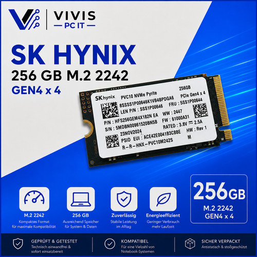 Hynix 256gb 2 - m.2, nvme