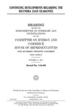 Continuing developments