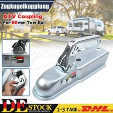 Zugmaul Kupplungsklaue Zugkugelkupplung Anhänger 800 Kg 60 mm vierkant