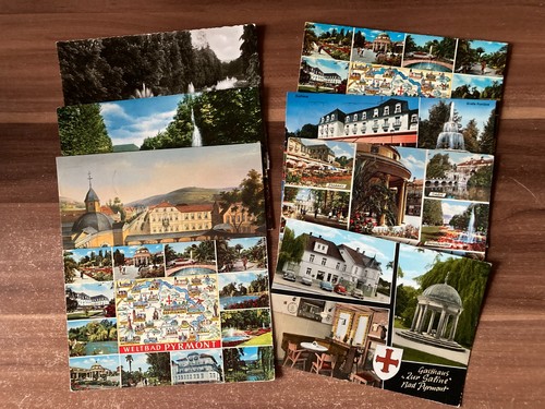 Ansichtskarten bad pyrmont - ansichtskarten,