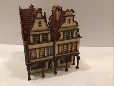 H0 Vollmer   3740 (Spur Ho) Kaufmannshaus mit Arkaden  Gut gebaut Anlagenrückbau