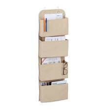 Hängeorganizer Türorganizer Wandregal Schrankorganizer 4 Fächer Vliesstoff