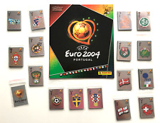 Panini EM 20004 Portugal - kompletter Satz incl. Rookie Nr.23 + Leeralbum ,lesen