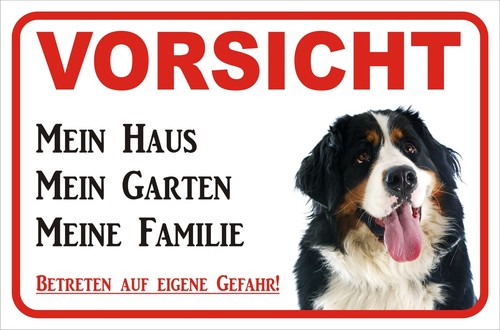 Schild s0701 vorsicht berner - s0701,