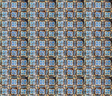 10-11m² antike Zementfliesen RANSBACH 14x14cm