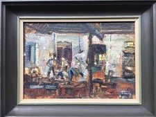 Ölbild Impressionist Svend